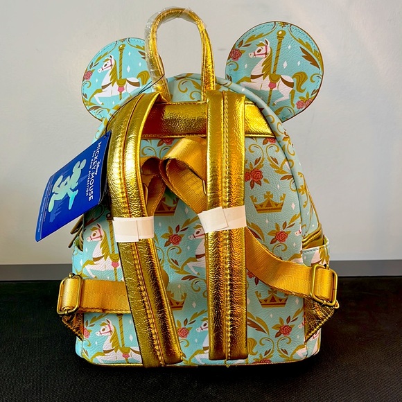 Loungefly Limited Edition Disney’s 50th Anniversary Carousel Backpack - Picture 4 of 6